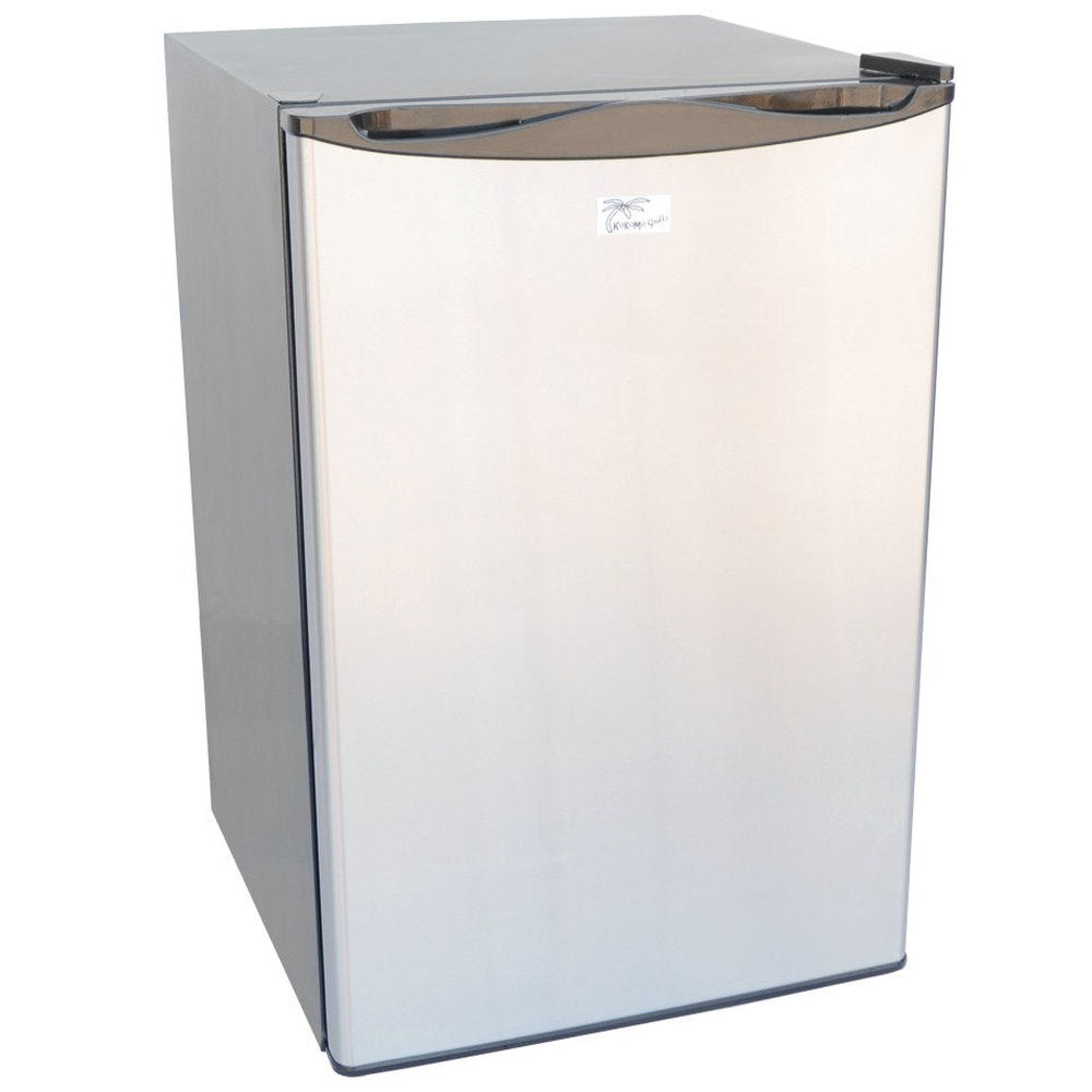 Built-In Outdoor Kitchen Refrigerator with Temp Control Soda Rack and Lights | MPB fit frame 1000x1000