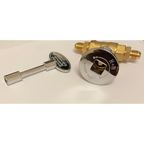 KoKoMo Grills Key Valve Assembly 3/8 Inch Flare Fitting Ball Valve | MPB fit frame 1000x1000