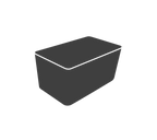 Cane-line Design Patio Furniture Cover 53x43x35in Black