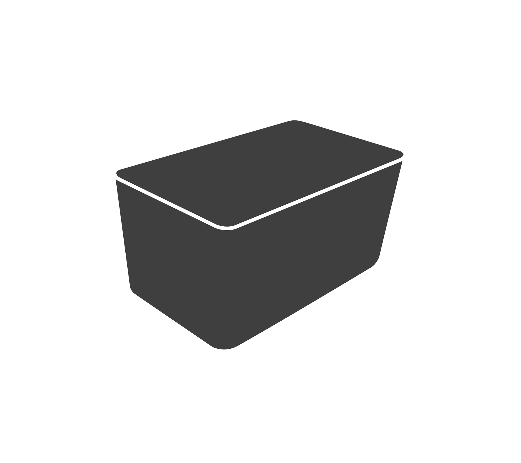 Cane-line Design Patio Furniture Cover 53x43x35in Black