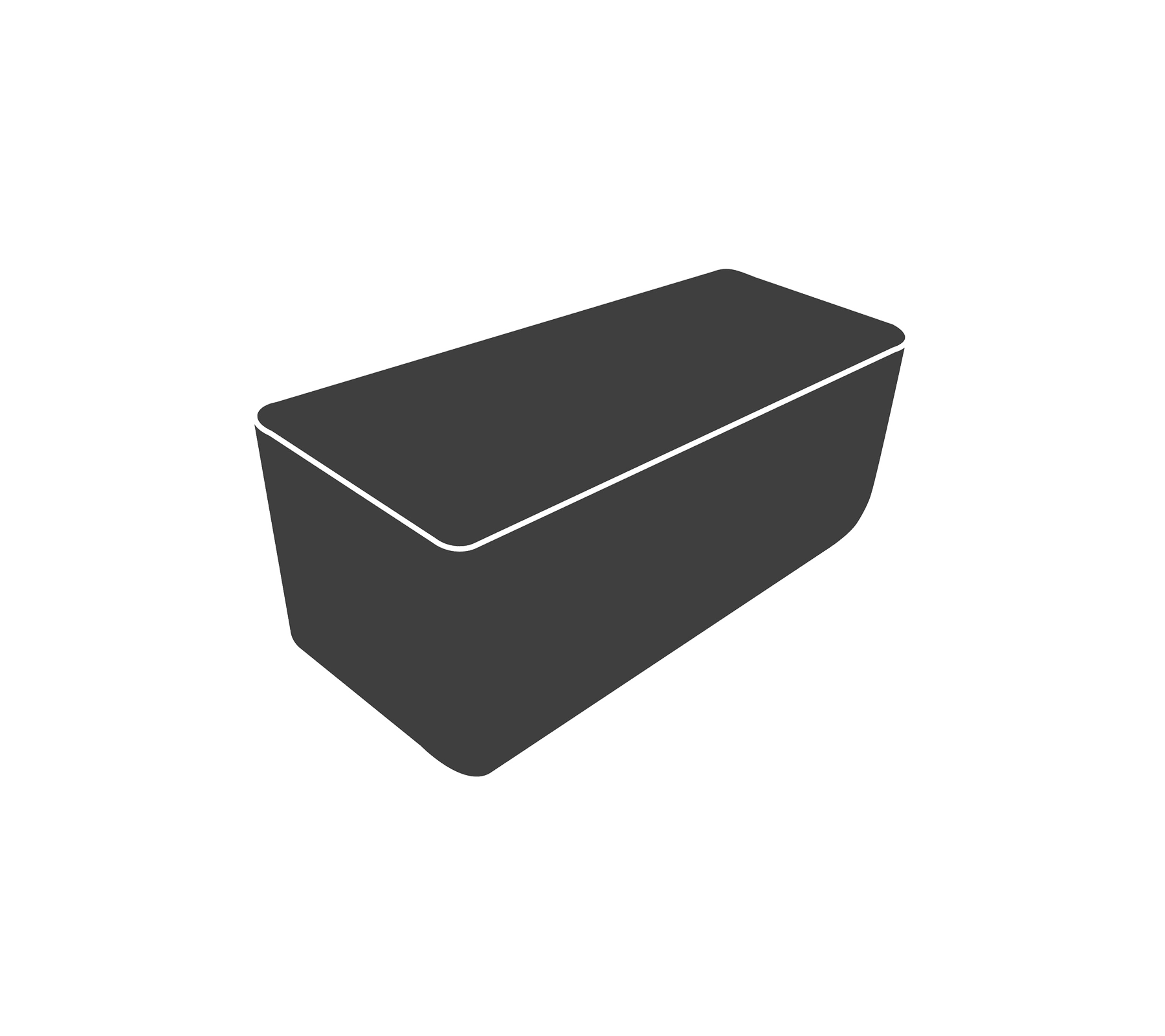 Cane-line Design Patio Furniture Cover 210x110x90cm Black