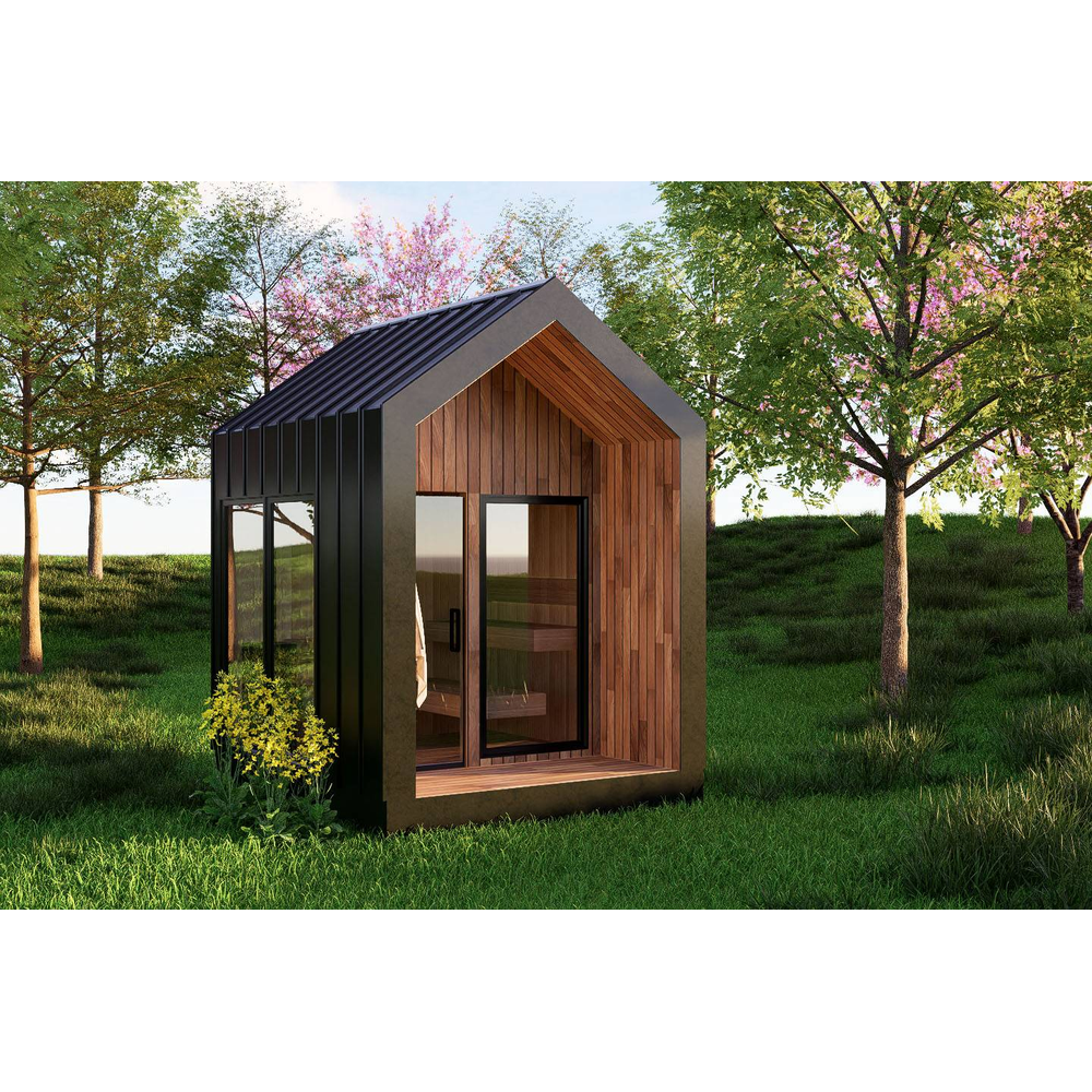 Sweaty Yeti Sauna 4-6 Person Outdoor Traditional Sauna Cabin - official Sweaty Yeti media - Sauna-Upgrade-EXT-1E.jpg | MPB fit frame 1000x1000