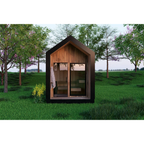 Sweaty Yeti Sauna 4-6 Person Outdoor Traditional Sauna Cabin - official Sweaty Yeti media - Sauna-Upgrade-EXT-2E.jpg | MPB fit frame 1000x1000