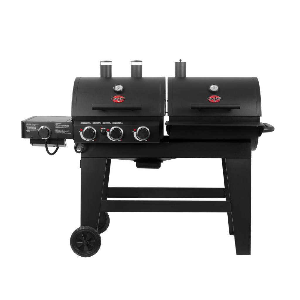 Double Play® Gas & Charcoal Grill