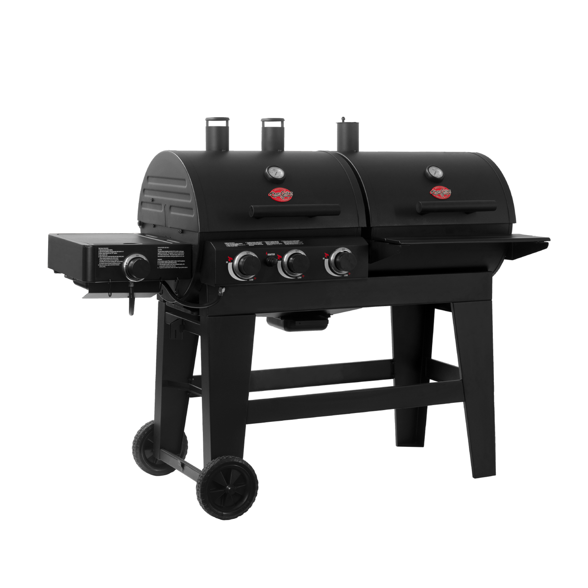 Double Play® Gas & Charcoal Grill