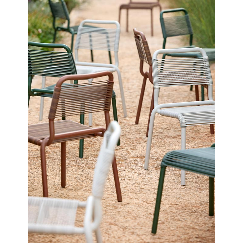 Cane-line Al Dente Chairs grouped set — 10 chairs shown | MPB fit frame 1000x1000