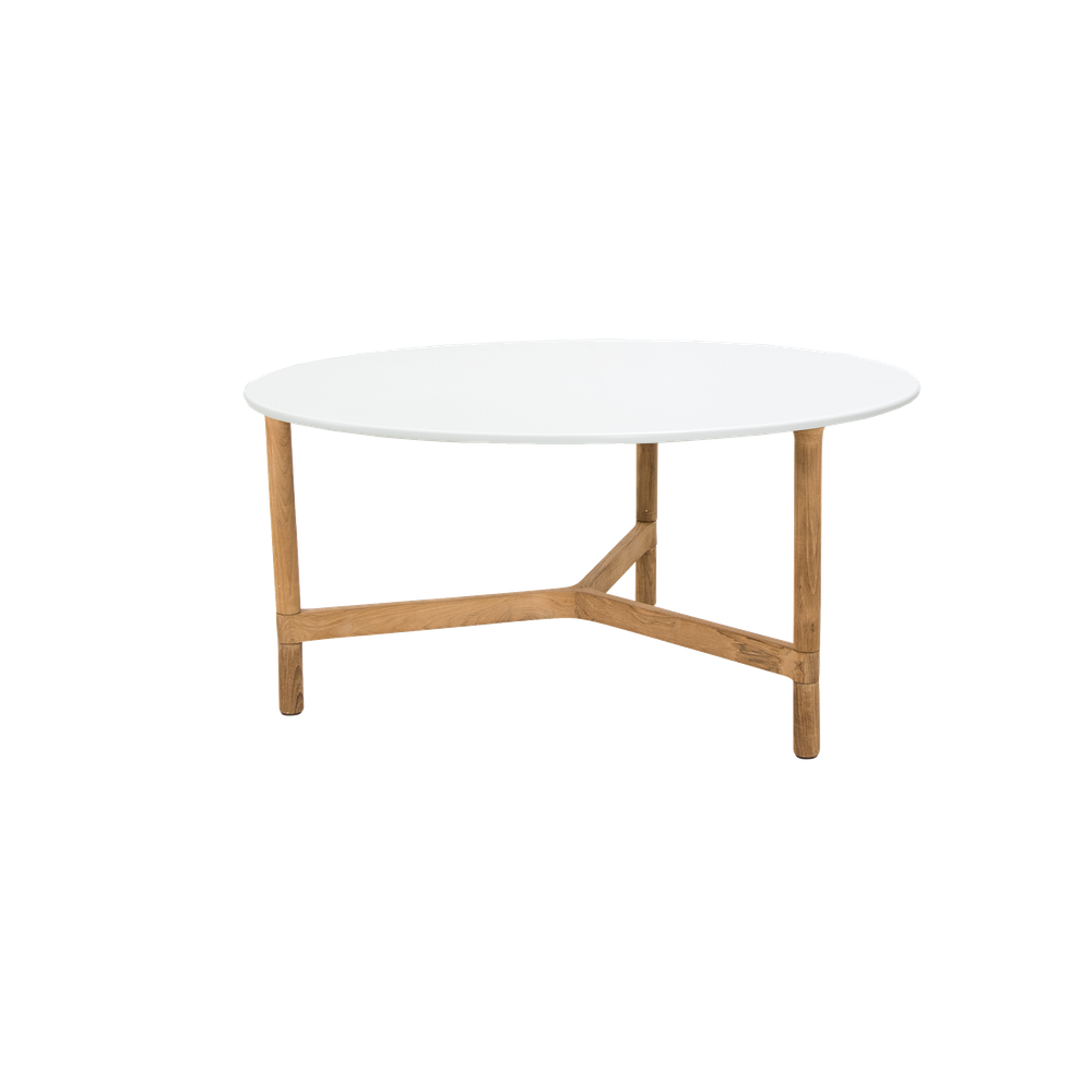 Cane-line Twist coffee table, large, official product image | MPB fit frame 1000x1000