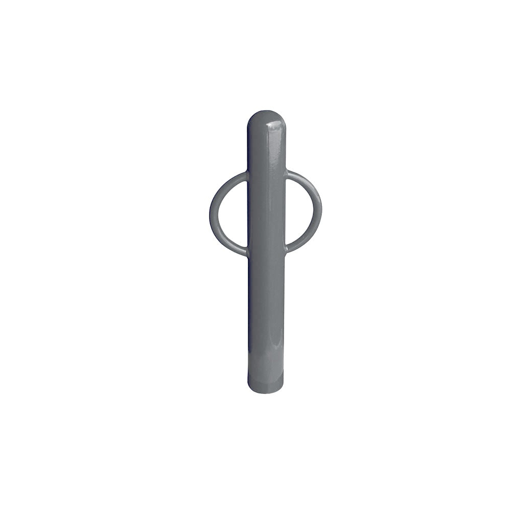 MF9014 Inground Mount Bike Post Bollard — Metal Powder Coat — 72 Aluminum — digitally rendered color preview