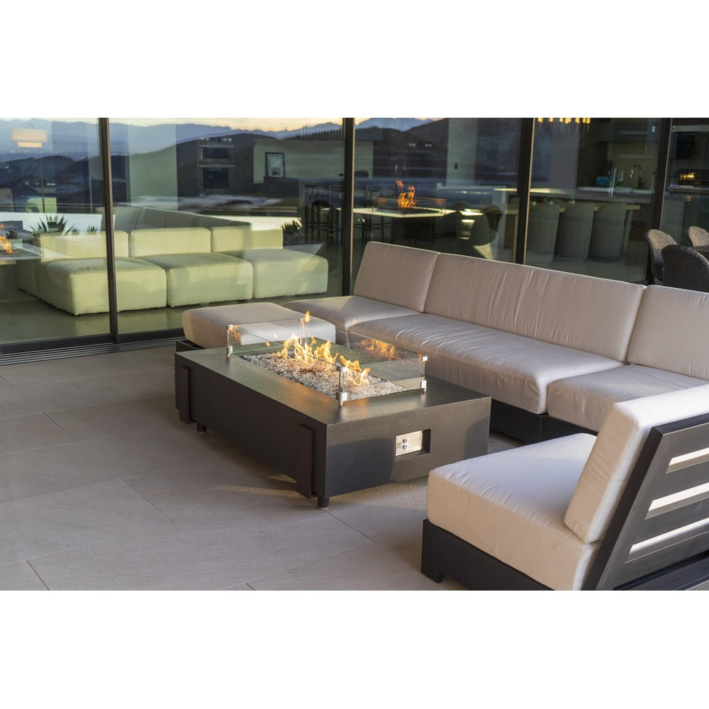 American Fyre Designs Iron Saddle Firetable official manufacturer image