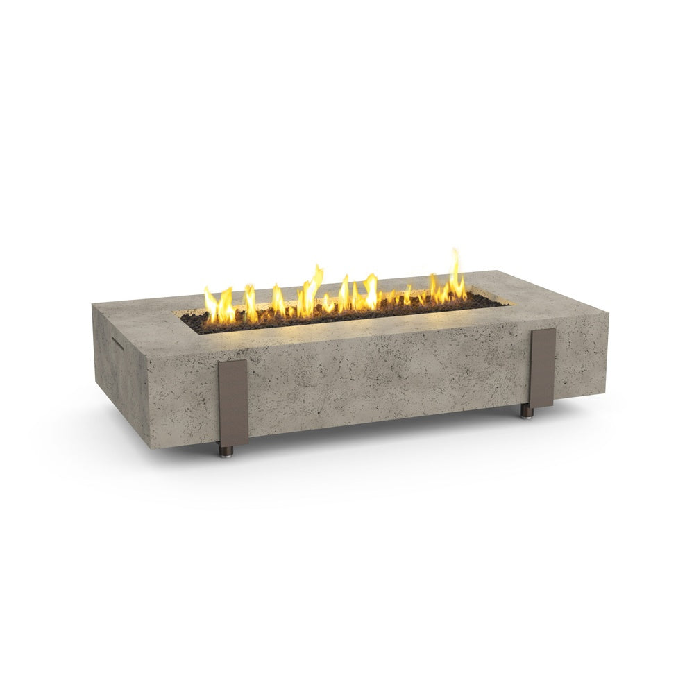 American Fyre Designs Long Iron Saddle Firetable official manufacturer image