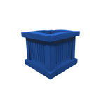 WS4250 Prairie Square Plastic Planter — Plastic — 0 Blue — digitally rendered color preview