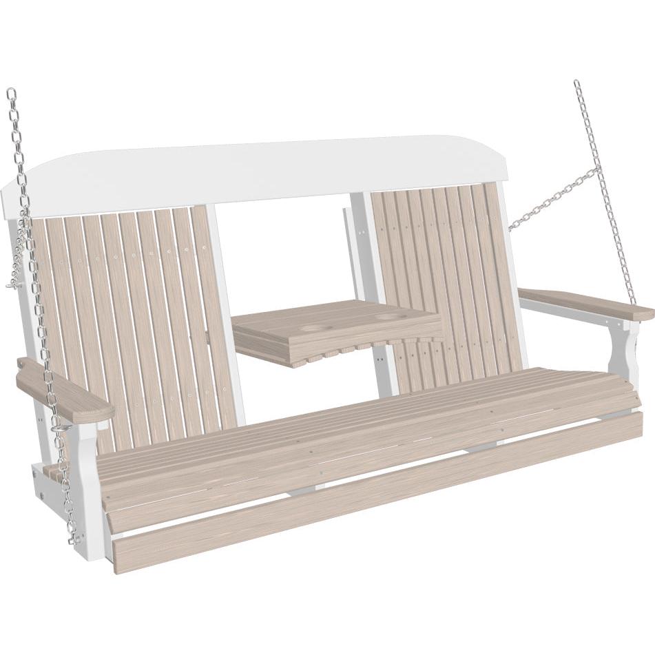 LuxCraft Classic 5' Triple Swing Highback No Assembly Required