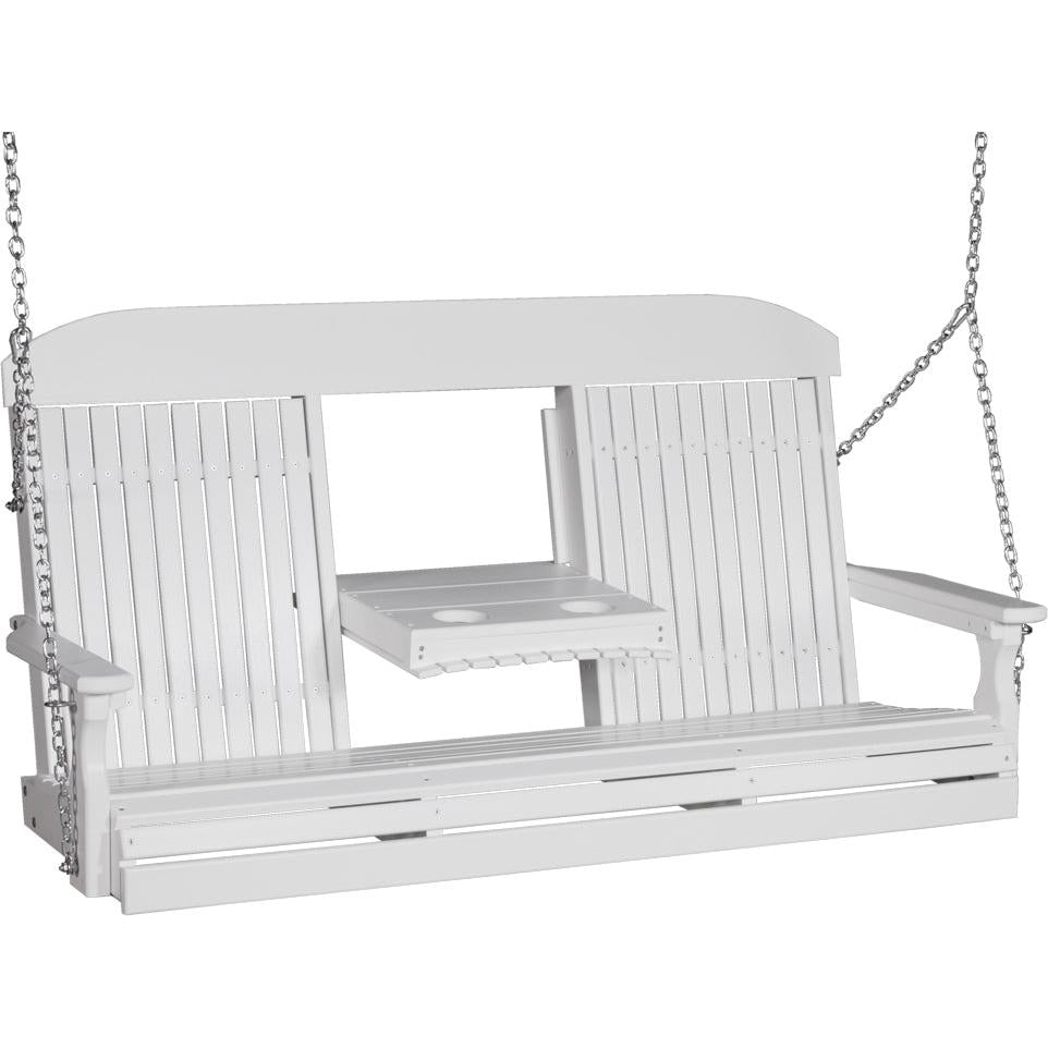 LuxCraft Classic 5' Triple Swing Highback No Assembly Required
