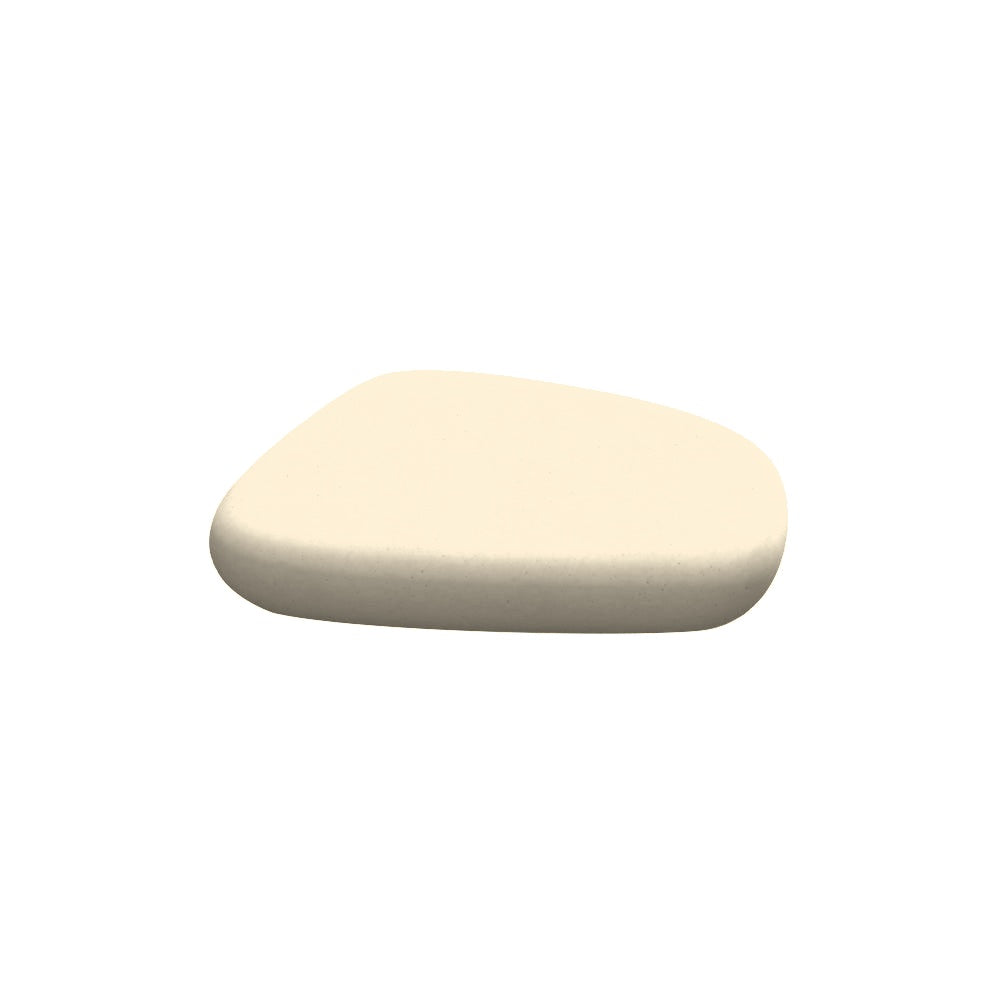 ZB.GL.04 Concrete IV Bench — Weatherstone — W20 White — digitally rendered color preview