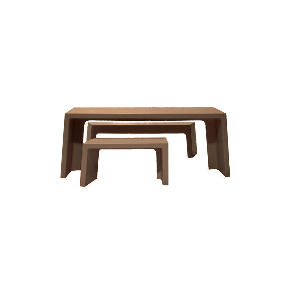 TF3195 Free-Standing 2 Bench Concrete ADA Compliant Table Set — Acid Wash — A22 Sand — digitally rendered color preview