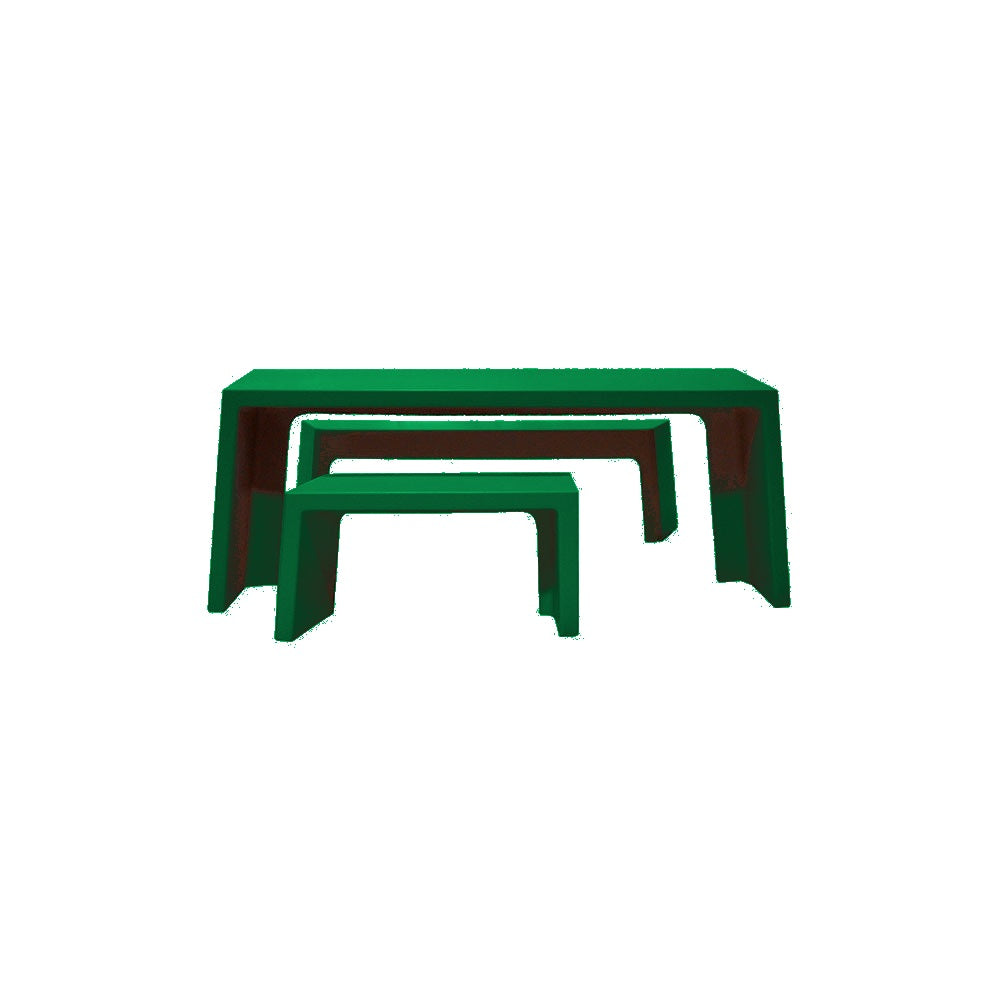 TF3195 Free-Standing 2 Bench Concrete ADA Compliant Table Set — Premium Acid Wash Stain — STK-38 Green — digitally rendered color preview