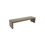 TF5026 Concrete Bench — Weatherstone — W20 White — digitally rendered color preview