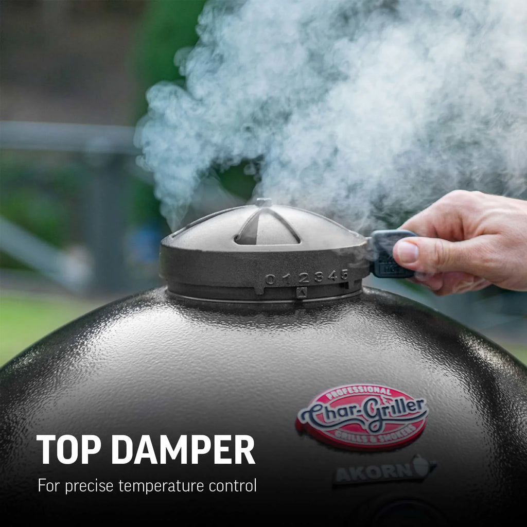 Char-Griller AKORN Kamado Charcoal Grill Black