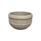 TF4220 Westlake Concrete Planter — Weatherstone — W20 White — digitally rendered color preview