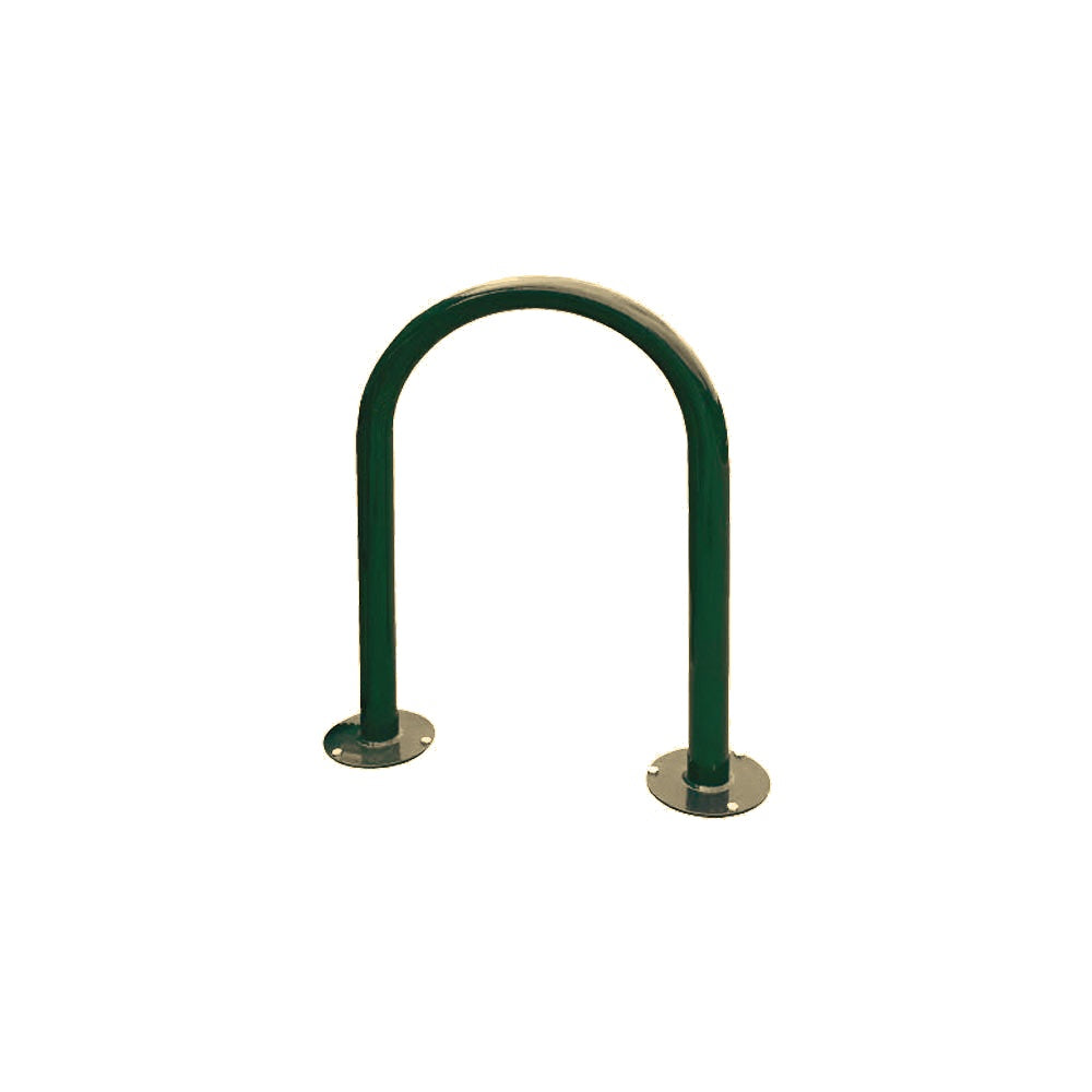MF9006 Surface Mount U Style Bike Rack — Metal Powder Coat — 7 Sand — digitally rendered color preview
