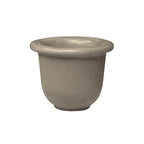 TF4055 Senora III Concrete Planter — Weatherstone — W20 White — digitally rendered color preview