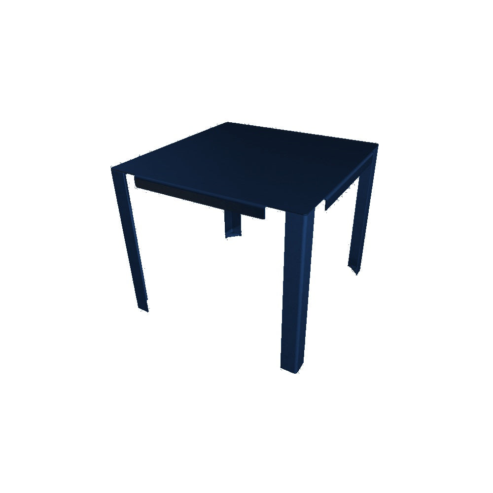 WS213 Steel Dining Table — Metal Powder Coat — S48 Cobalt Blue — digitally rendered color preview