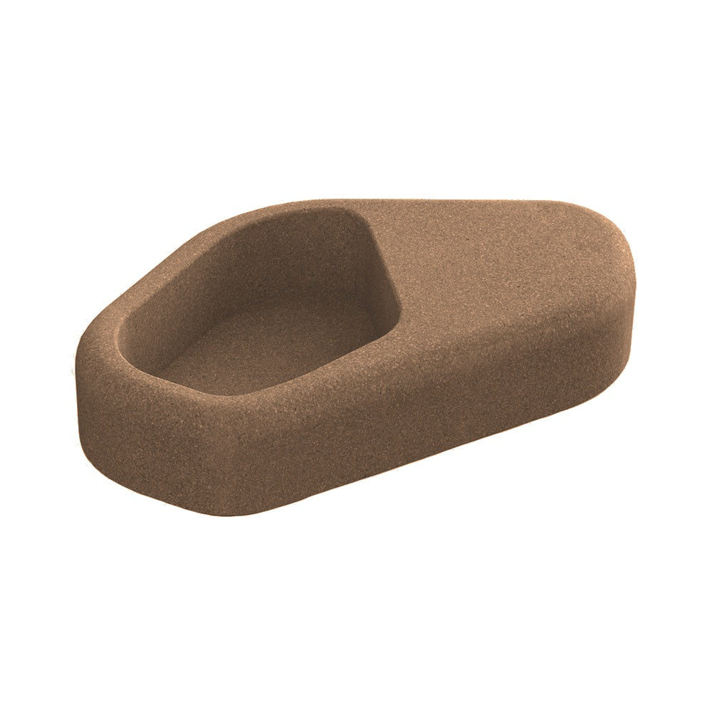 ZB.NU.03 Concrete Planter — Acid Wash — A22 Sand — digitally rendered color preview