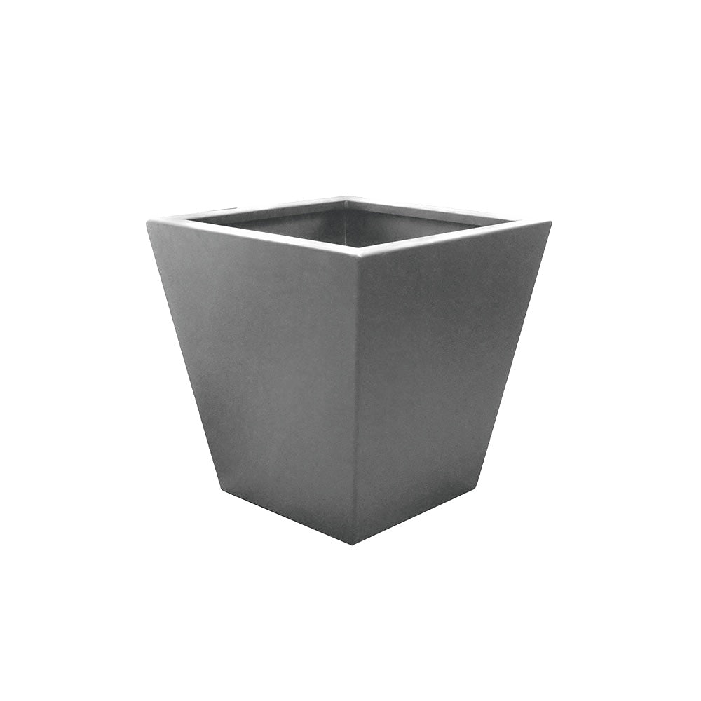 WS502 Executive Series Tapered Aluminum Planter — Metal Powder Coat — 72 Aluminum — digitally rendered color preview