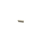 ZB.LE.06 LED Short L-Shaped Bench — Acid Wash — A20 White — digitally rendered color preview