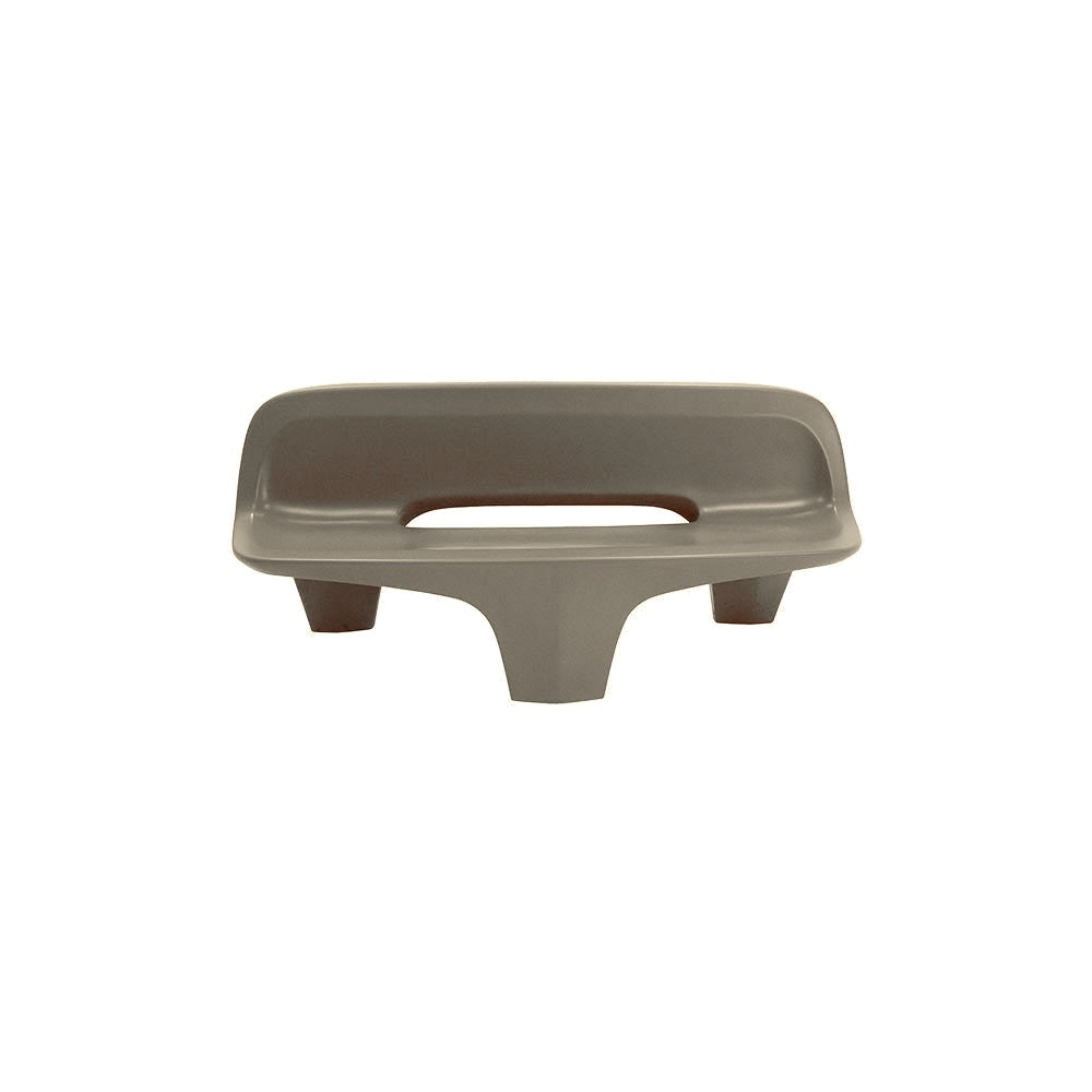 TF5063 Concrete Tripod Bench — Weatherstone — W20 White — digitally rendered color preview