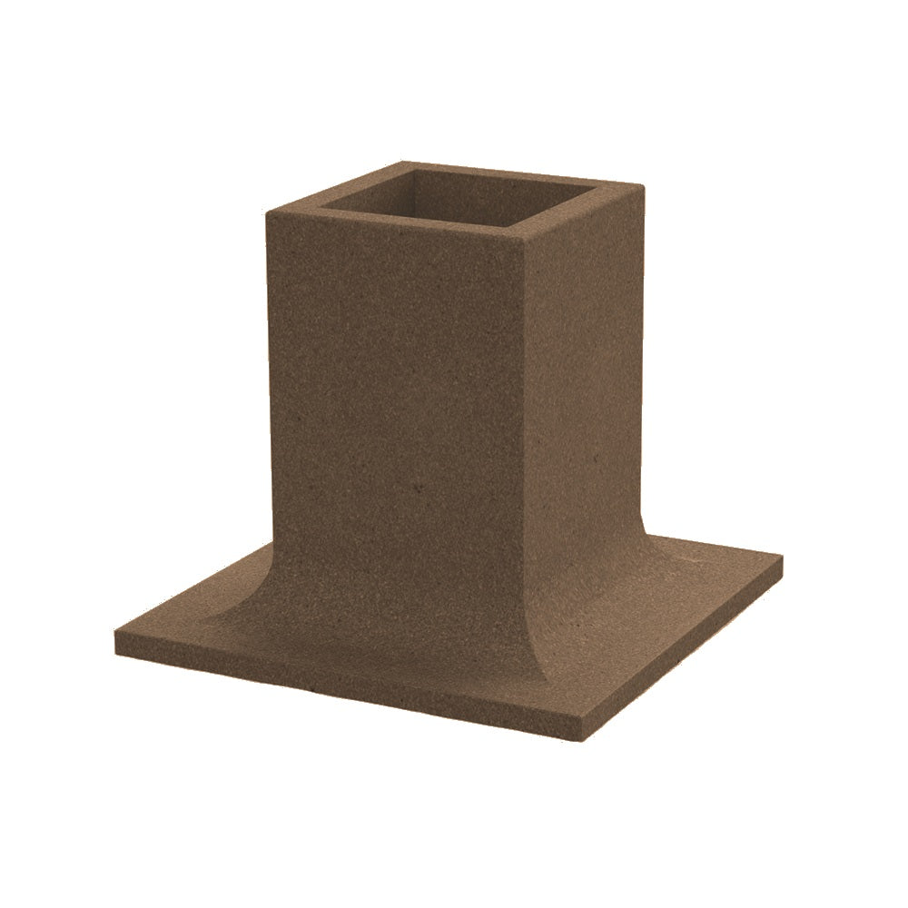 ZB.PU.01 Pop Up Concrete Planter — Weatherstone — W22 Sand — digitally rendered color preview