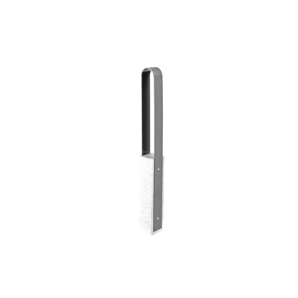 DF6515 Collaboration Vault Bike Bollard - Medium/Rounded — Acid Wash — A30 Star — digitally rendered color preview
