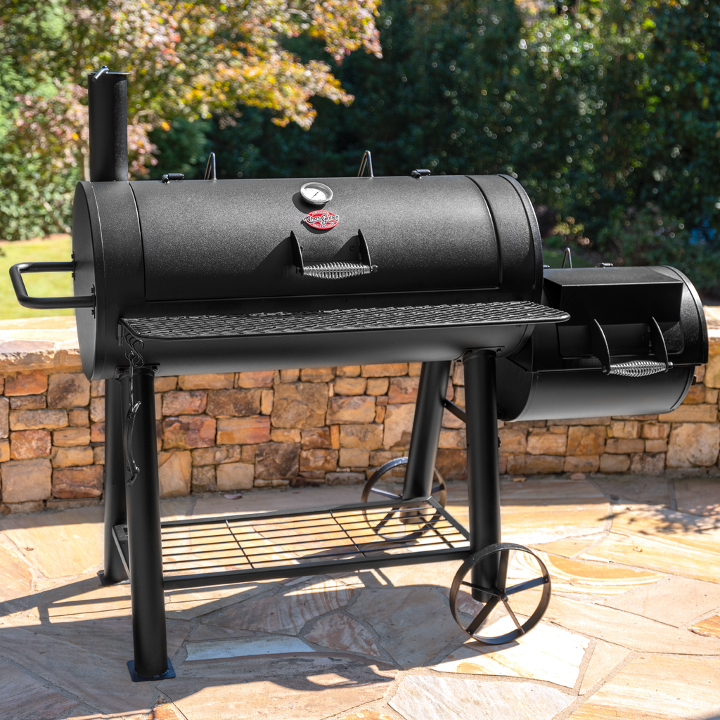 Char-Griller Competition Pro Offset Smoker Charcoal Grill 8125