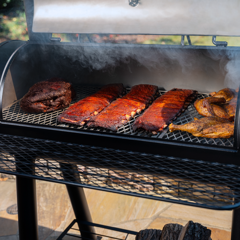 Char-Griller Competition Pro Offset Smoker Charcoal Grill 8125