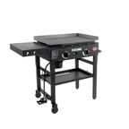 Char-Griller Flat Iron 2-Burner Gas Griddle with Lid 8128