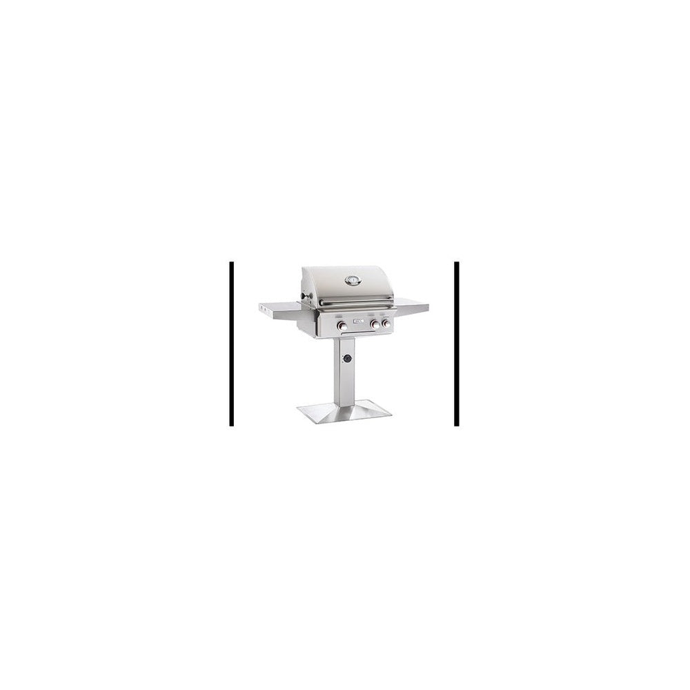AOG 24-inch L-Series Grill with Patio Post and Base Only - 24NPL-00SP | normalized white 1000x1000 | key:45a09f5de058ede855f3 | trimmed outer whitespace | white 1000x1000 | key:81a227ba4d37dda8e13e