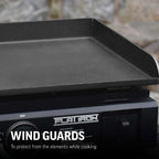 Char-Griller Flat Iron Portable 17-Inch Gas Griddle 8217