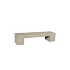 TF5037 Concrete Tech Bench — Acid Wash — A20 White — digitally rendered color preview