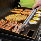 Char-Griller Flat Iron 3-Burner Gas Griddle Black