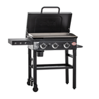 Char-Griller Flat Iron 3-Burner Gas Griddle Black