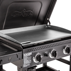 Char-Griller Flat Iron 3-Burner Gas Griddle Black