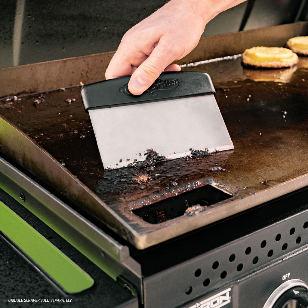 Char-Griller Flat Iron 3-Burner Gas Griddle Black