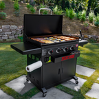 Char-Griller 4-Burner Premium Gas Griddle 8536