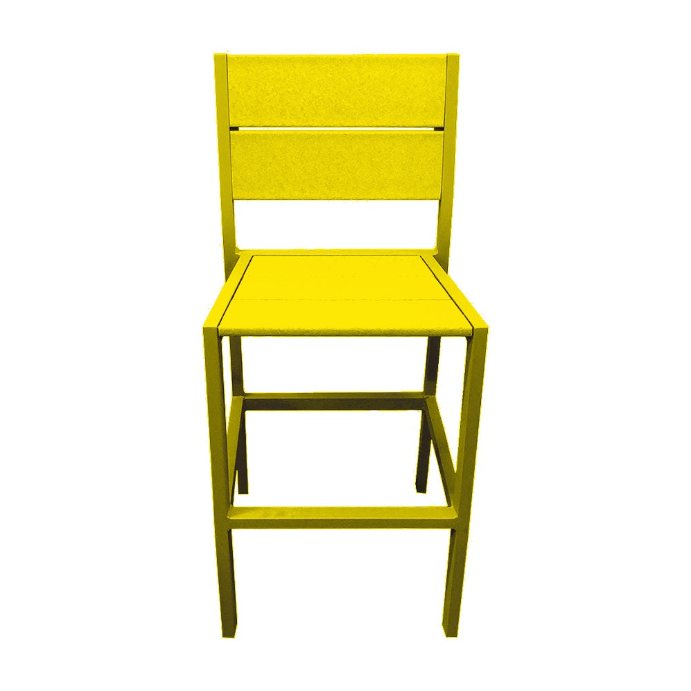2316 Lorna HT Dining Chair — Metal Powder Coat — S1 Yellow — digitally rendered color preview
