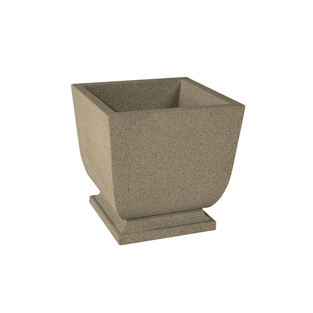 WS450 Square Concrete Planter — Acid Wash — A23 Gray — digitally rendered color preview