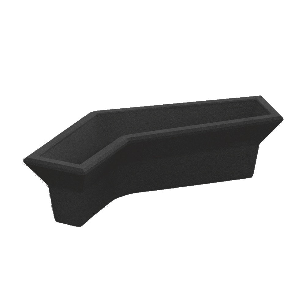 ZB.CO.02 Concrete Planter — Acid Wash — A38 Night — digitally rendered color preview