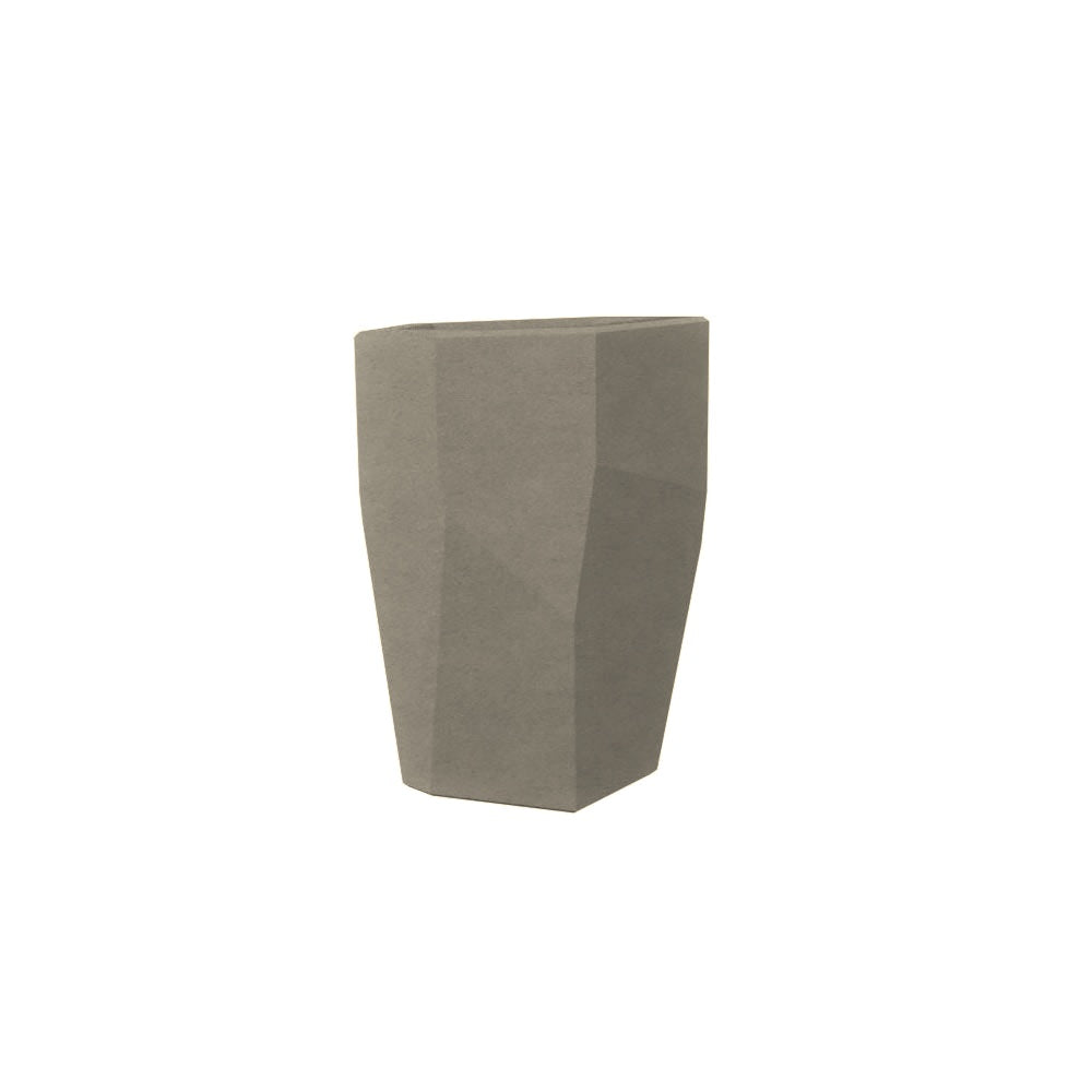 TF4361 Concrete Planter — Weatherstone — W20 White — digitally rendered color preview