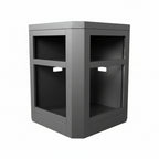 Whistler 30-Inch Stainless Steel 90-Degree Corner Cabinet