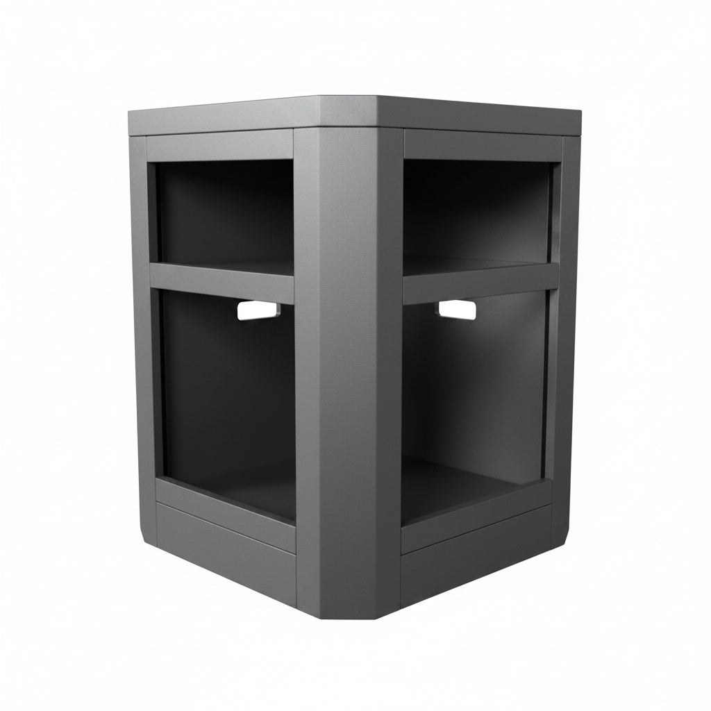 Whistler 30-Inch Stainless Steel 90-Degree Corner Cabinet