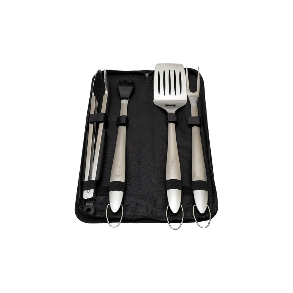 4 Piece Tool Kit - official American Outdoor Grill image | normalized white 1000x1000 | key:7d02c5932d67ee2637fd | trimmed outer whitespace | white 1000x1000 | key:901b801f46690b5b88ae